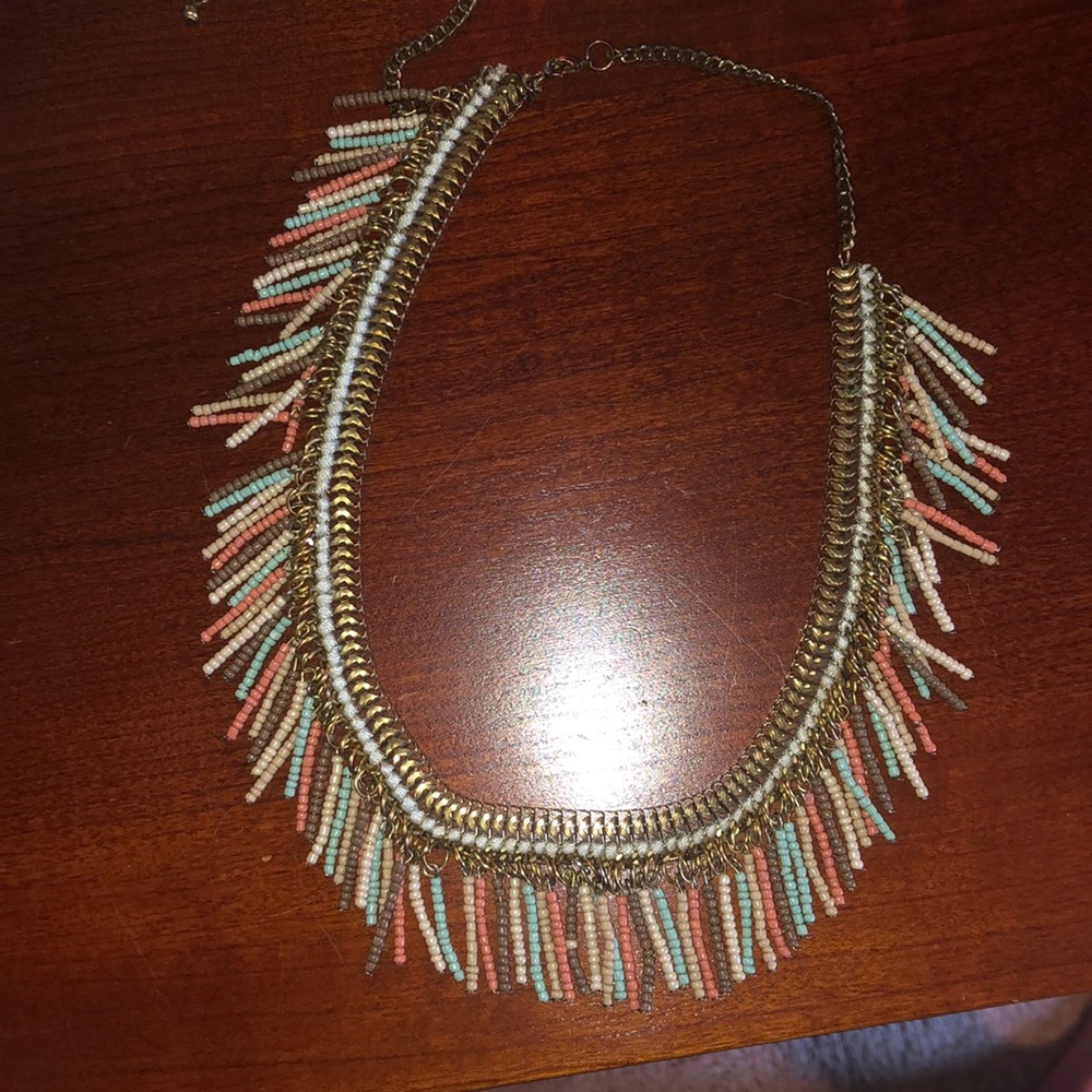 Pastel, multicolor J. Crew statement necklace